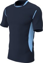 RugBee PRO TRAINING TEE NAVY/SKY YOUTH Small