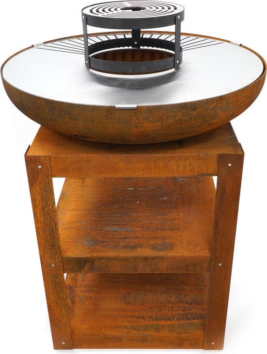 HEAT Outdoor Living Turret Grill voor Bakka - Staal - 30x30x16 cm van HEAT Outdoor Living — afbeelding 2
