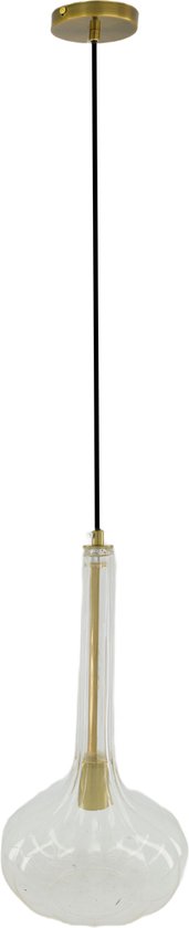 DKNC - Hanglamp Globe - Glas - 23x23x40cm - Transparant