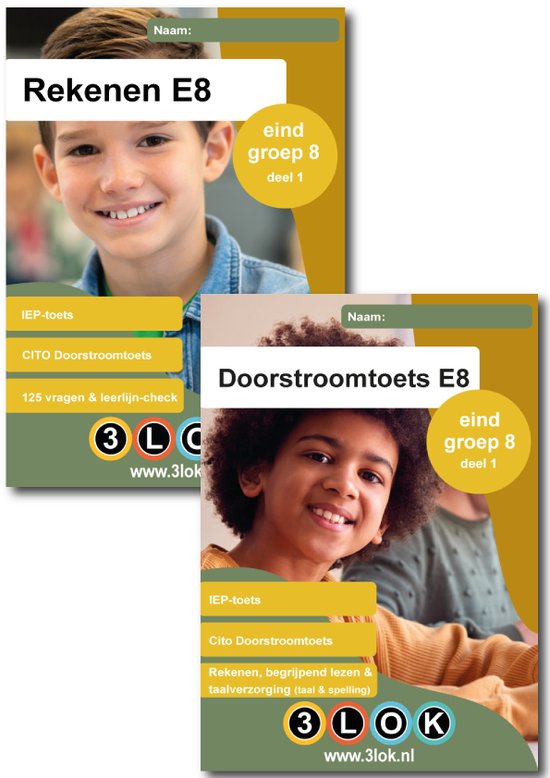 CITO Oefenboeken Voordeelset Doorstroomtoets Rekenen Eind Groep Begrijpend Lezen Bol