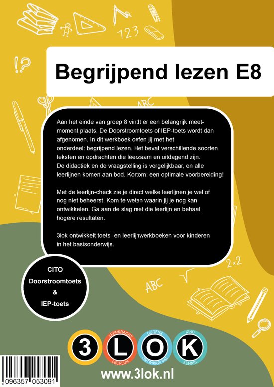 Begrijpend Lezen Groep Doorstroomtoets Eindtoets Cito Iep Toets Bol Com