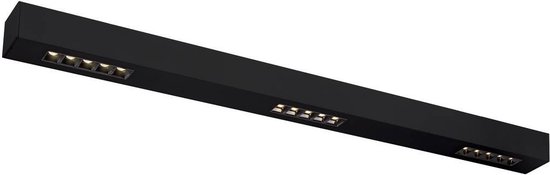 Plafondlamp Q-Line 100cm - 4000K zwart - 1000689