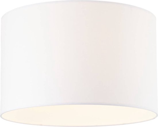 Brillant | Esher plafondlamp 38cm wit | 1x A60, E27, 40W, geschikt voor normale lampen (niet meegeleverd)