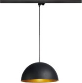 SLV FORCHINI M Hanglamp 1x40W Zwart Goud 153130