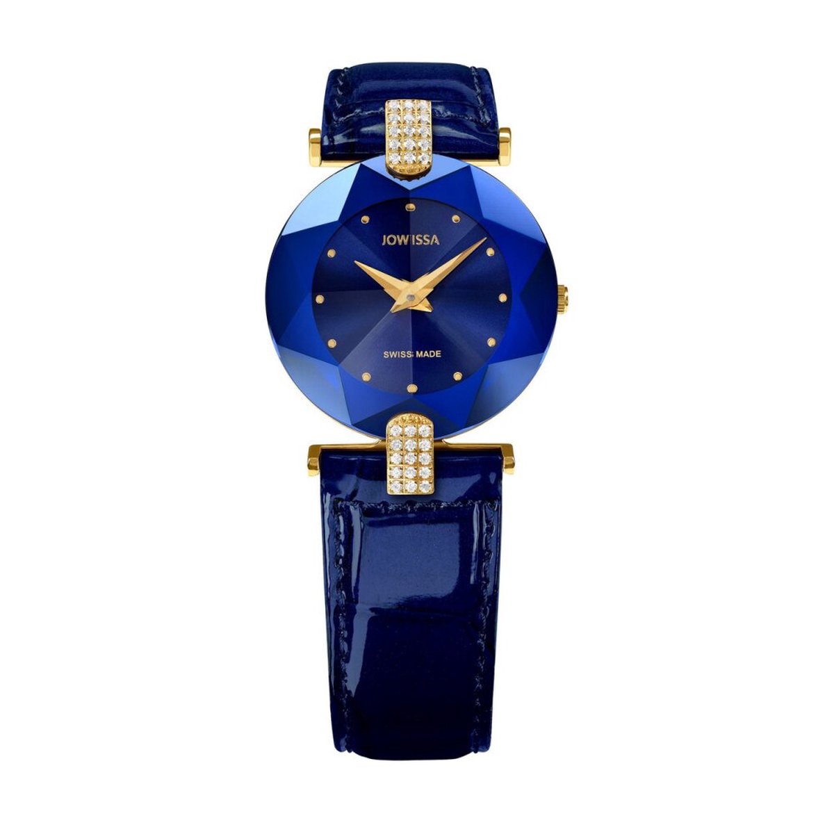 Jowissa - J5.011.M - Polshorloge - Dames - Quartz - Facet Strass