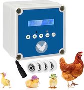 Automatische kippendeur, automatisch kippenluik zonder schuif | Deuropener kippenhok