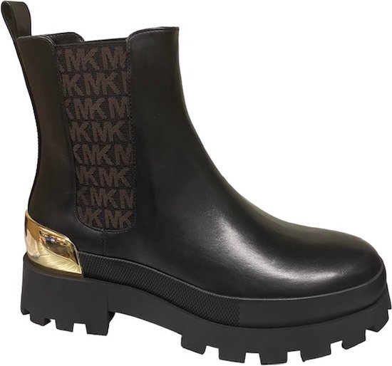 Michael Kors Rowan Bootie Black Dames Laarzen - Zwart - Maat 40