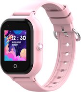 BRUVZ KT24 – Smartwatch Kinderen – GPS Horloge Kind – GPS Tracker Kind – Kinderhorloge – Smartwatch Kids – 4G Netwerk – Inclusief Simkaart & Screenprotector – Roze