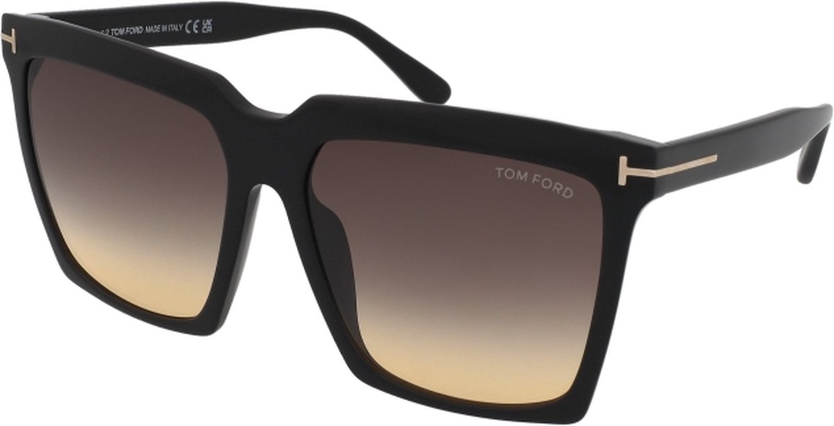 Tom Ford Sabrina-02 FT0764 01B Glasdiameter: 58