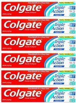 Colgate Dentifrice Triple Action Menthe Original - 6 x 75 ml