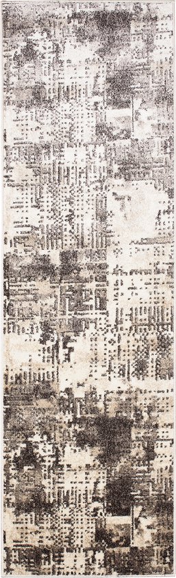 Tapiso Petra Tapis de passage Marron Moderne à Poils Courts Taille – 70 x 1350