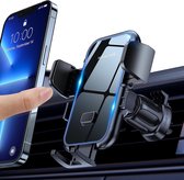 [Nieuwe generatie] telefoonhouder voor de auto, ventilatierooster, universeel, autoslot, mobiele telefoonhouder, auto, compatibel met iPhone 14 Pro Max 13 12 11 Samsung, Huawei, Xiaomi enz.
