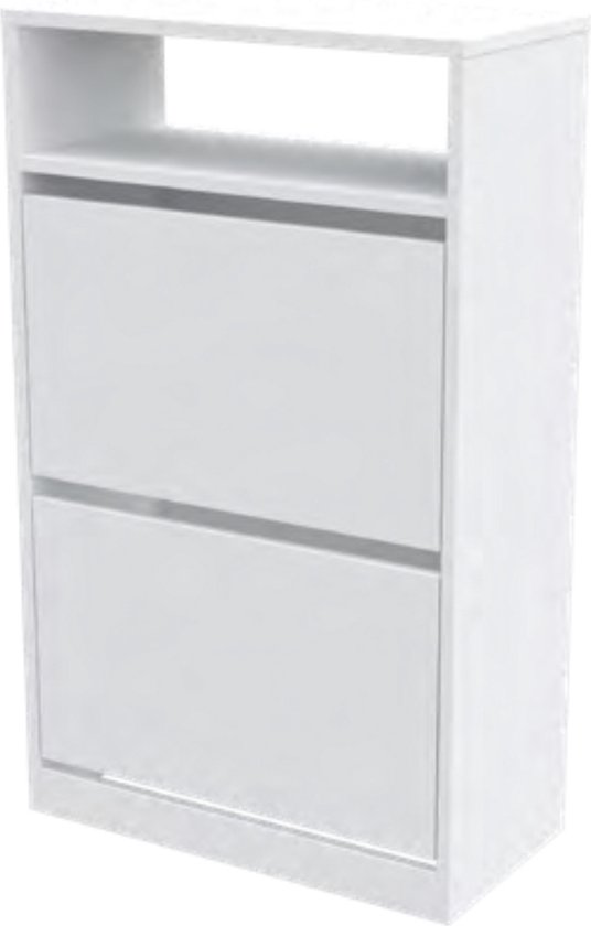 Schoenenkast voor entree, smalle schoenopbergkast met 3 laden, vrijstaand schoenenrek verborgen schoenenorganizer voor hal, woonkamer, huis en appartement (kleur: 60 x 17 x 130 cm (24 x 7 x 51 inch