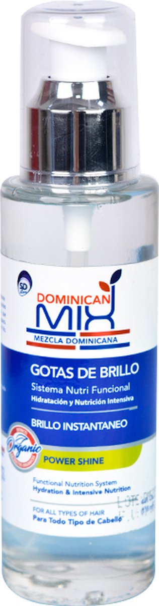Dominican Mix Gotas de Brillo 4oz (Hair polisher)