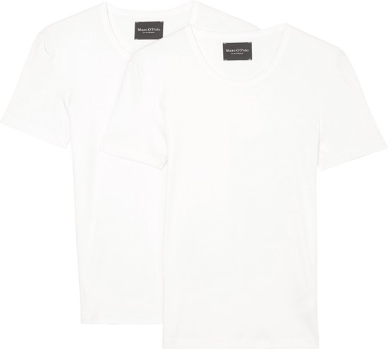 Marc O'Polo Heren onderhemd lange mouw 2 pack Iconic Rib Organic Cotton