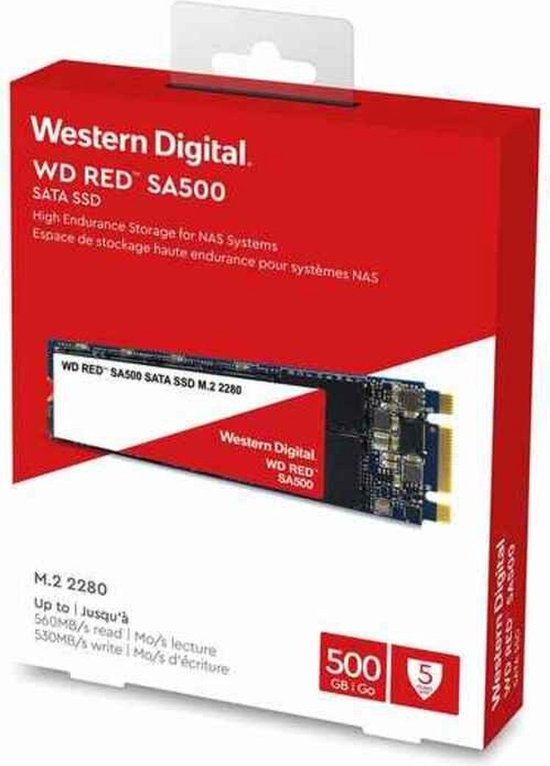 Western Digital Red SA500 - Interne SSD M.2 - 500 GB