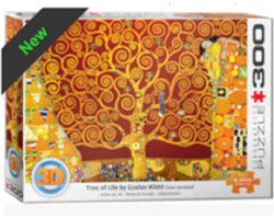 Eurographics - De Levensboom (Der Lebensbaum) - Gustav Klimt - 300 stukjes 67,5×48,9cm (b×h) - Fine Art Lenticulair 3D