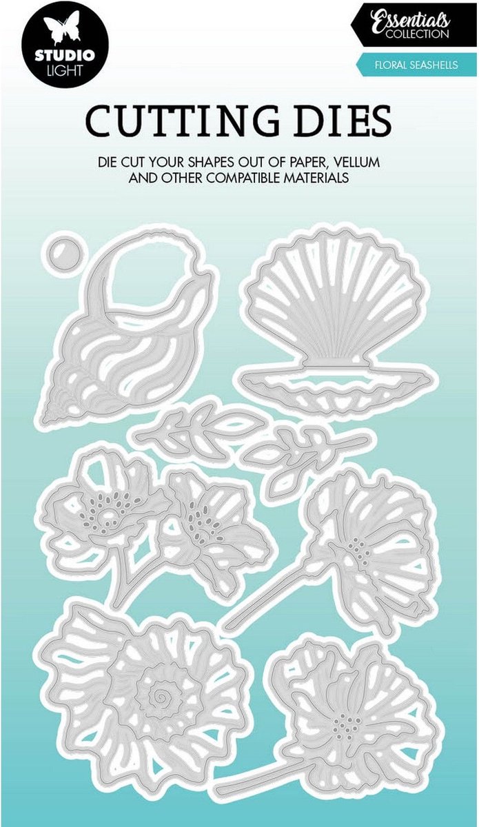 Studio Light Essentials Cutting Dies Flower Seashells