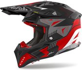 Casque Offroad Airoh Aviator 3 Spin Rouge Mat - Taille XS - Casque