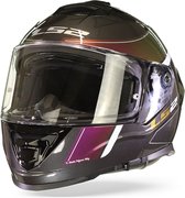 LS2 Ff800 Storm Velvet Black Rainbow XL - Maat XL - Helm