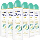 Dove Deodorant Spray Pear Aloe Vera 200 ml - 6x 200 ml - Voordeelverpakking