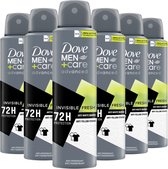 6x Dove Deodorant Men+ Care Invisible Fresh 150 ml