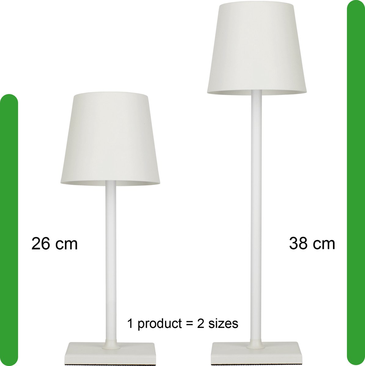 Achat Lampe de table rechargeable à LED - dimmable en continu