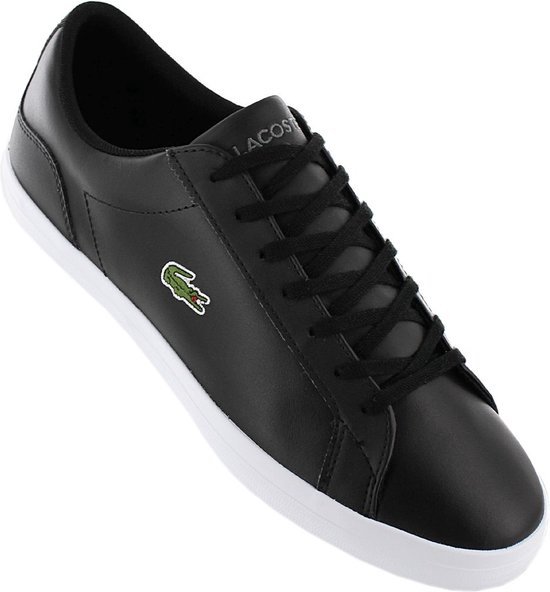 Lacoste Lerond BL21 - Heren Leer Sneakers Sport Casual Schoenen Zwart 7-41CMA0017312 - Maat EU 40.5 UK 7