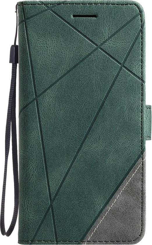 OPPO Find X3 Pro Case Book Case - Faux Cuir - Portefeuille - Book Case - Wallet - Flip Cover - OPPO Find X3 Pro - Vert