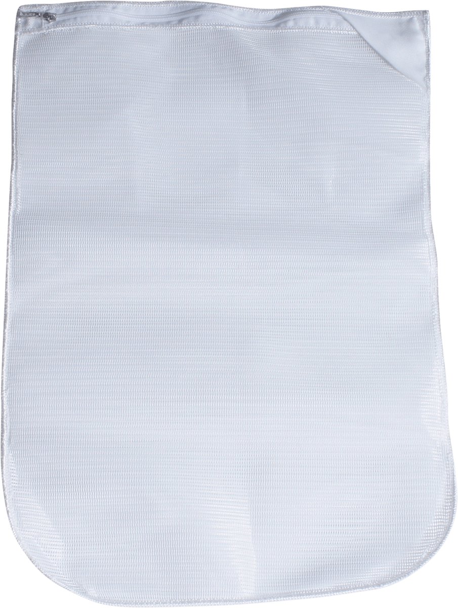 Goedkoopste Wasnet 40x60 cm - Fijnmazig met ritsafsluiting - Wit