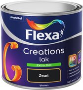 Flexa Creations - Lak Extra Mat - Zwart- 500ML