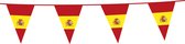 3x Vlaggenlijn Spanje 10 Meter - Voetbal EK WK Landen Feest Versiering Decoratie