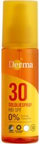 Derma Eco Sun - SPF30 Zonnebrandolie - Transparant - AllergyCertified - Waterbestendig - Veganistisch