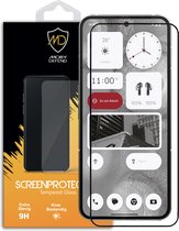 Nothing Phone (2) Screenprotector - MobyDefend Screensaver Met Zwarte Randen - Gehard Glas - Glasplaatje Geschikt Voor Nothing Phone (2)