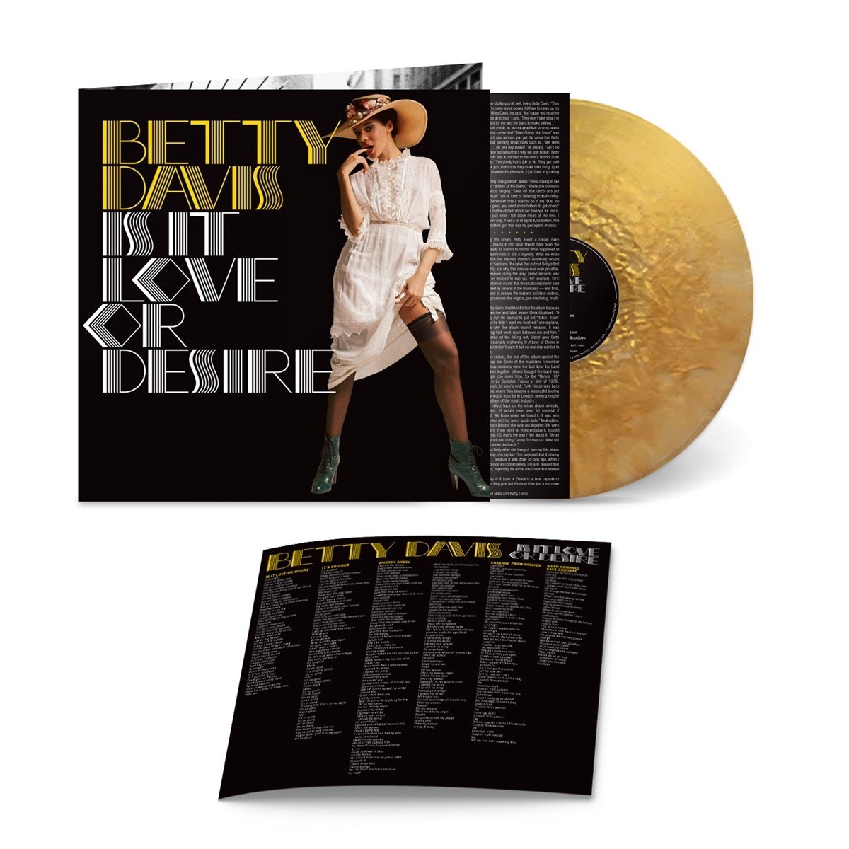 Betty Davis - Is It Love Or Desire (LP) (Coloured Vinyl) (Remastered)