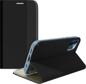 Hoes geschikt voor iPhone 12 Pro Max Stand-functie Sensitive Collection – Zwart