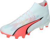 Puma Pro FG Voetbalschoenen White Black Fire Orchid Maat 41