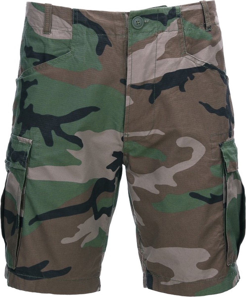 Fostex Garments Cargo shorts stonewashed Camo