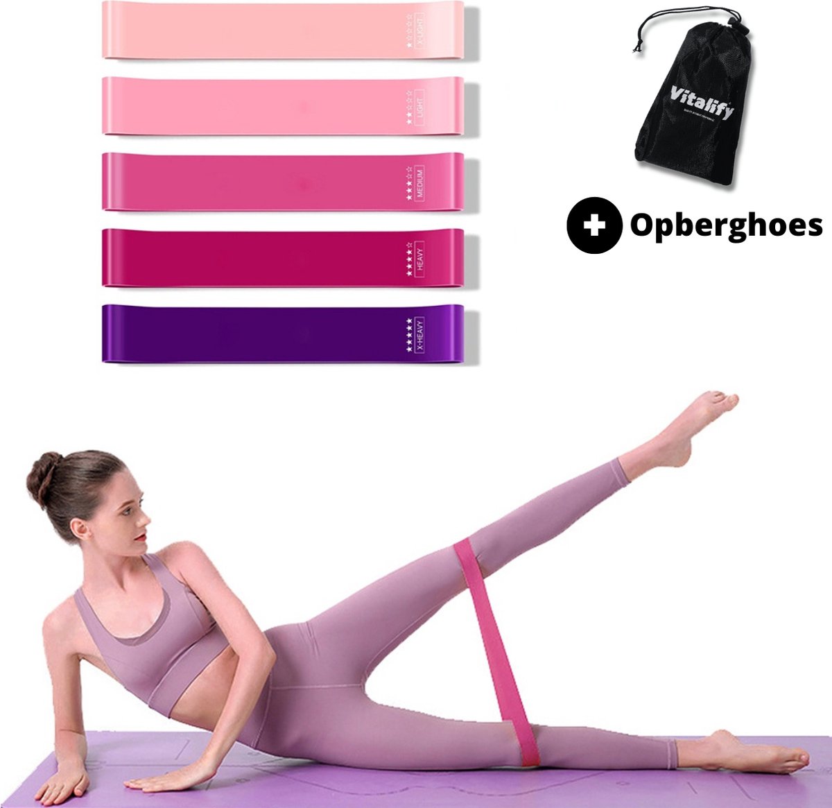 Kit multifonctionnel gym yoga réglable avec bande de résistance