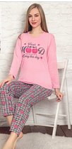 Dames pyjama Fresh Mood Roze M