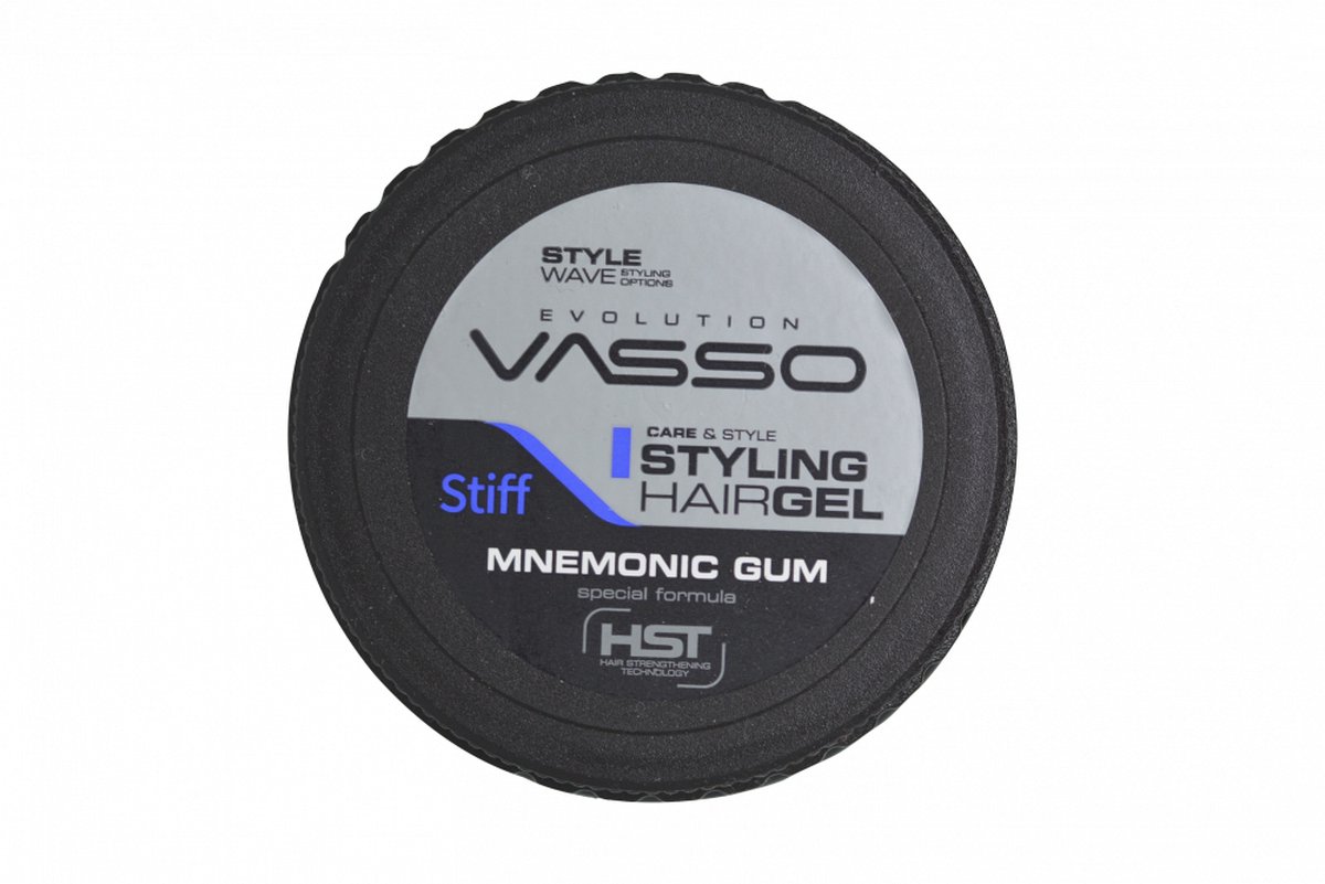 VASSO MNEMONIC STYLING GUM ( STIFF) 500 ML