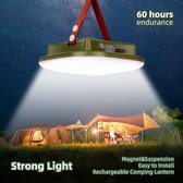 15600 mah 80 W USB oplaadbare LED-camping Superlicht met magneet Vrij instelbare lichthelderheid Draagbare zaklamp Tentlicht Werkonderhoud Vislicht Noodverlichting Hoogwaardige kwaliteit