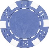Pegasi pokerchip 11.5g blue - 25st. - Texas Hold'em Poker Chips - Fiches voor Pokeren