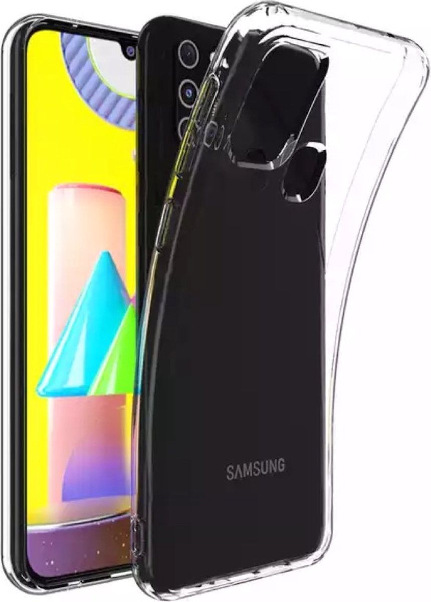 Hoesje Geschikt voor Samsung Galaxy M31 silicone back cover/Transparant hoesje