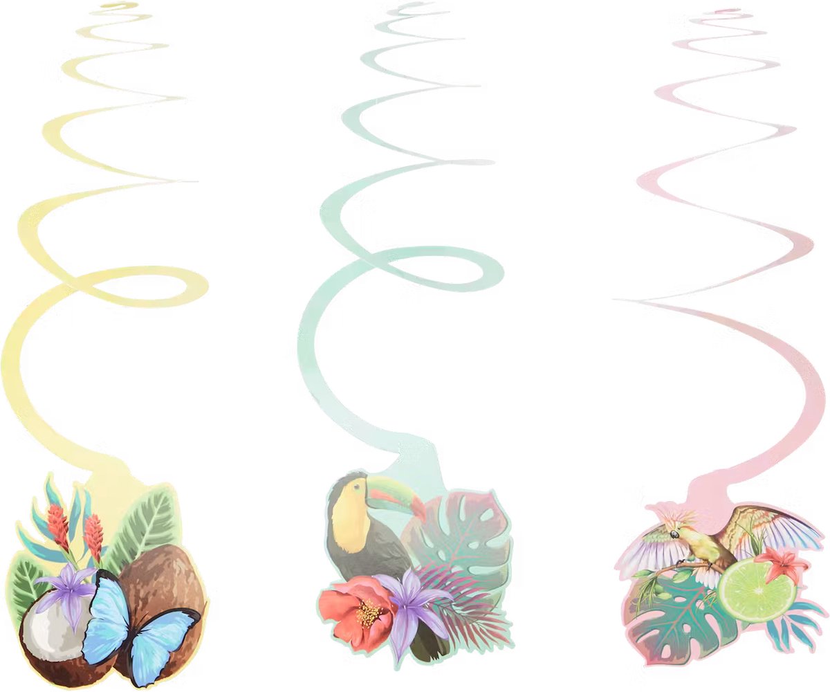Swirls Zomers 6 stuks
