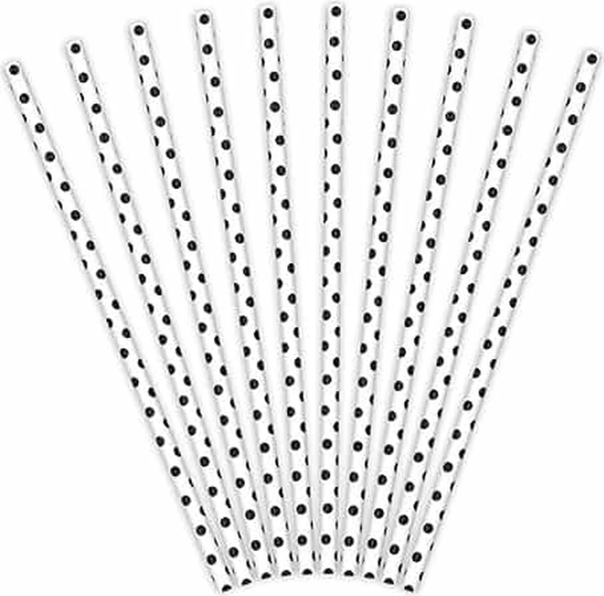 Alpina Lot de 10 pailles en plastique (1 pièce) assorties