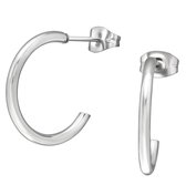 CS Joy - Boucles d'oreilles 20 mm - Acier chirurgical - fermeture clou / papillon