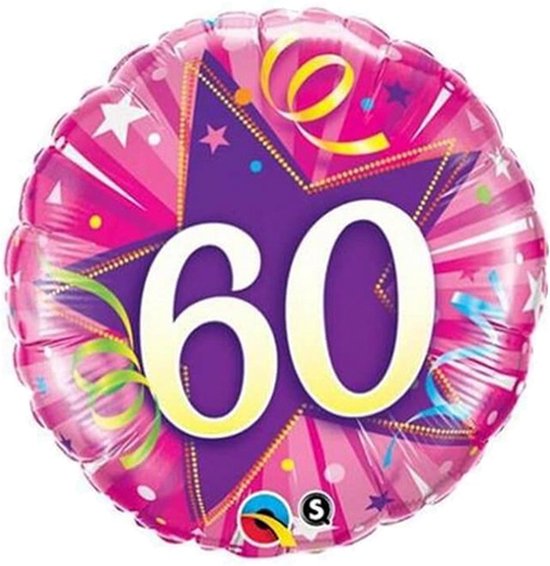 Folieballon 60 jaar