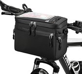 Fiets stuurtas - Fietsen Fiets Front Tube Bag - Fietstas - Schoudertas - Draagtas - Zwarte Tas voor Fietsaccessoires