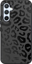 Coque HappyCase avec joli imprimé léopard Convient pour Samsung Galaxy A34 | TPU flexible | Couverture arrière élégante